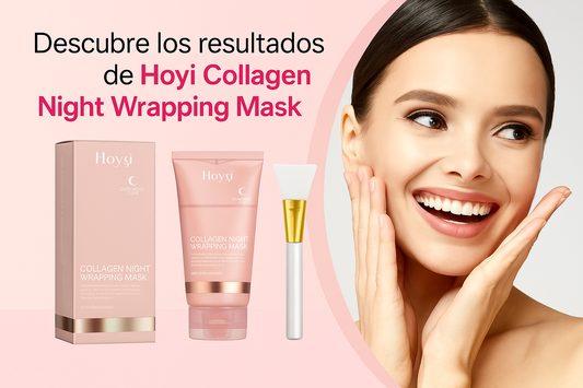 Mascarilla facial de colágeno