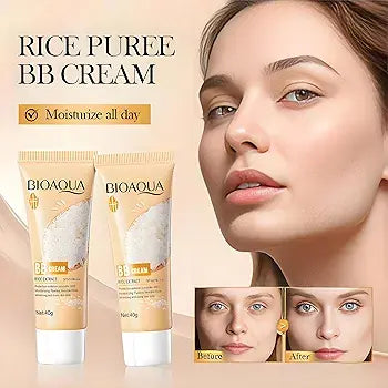 Maquillaje Corrector Iluminador BB SPF45 con Extracto de Arroz (40g)