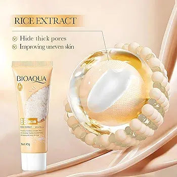 Maquillaje Corrector Iluminador BB SPF45 con Extracto de Arroz (40g)